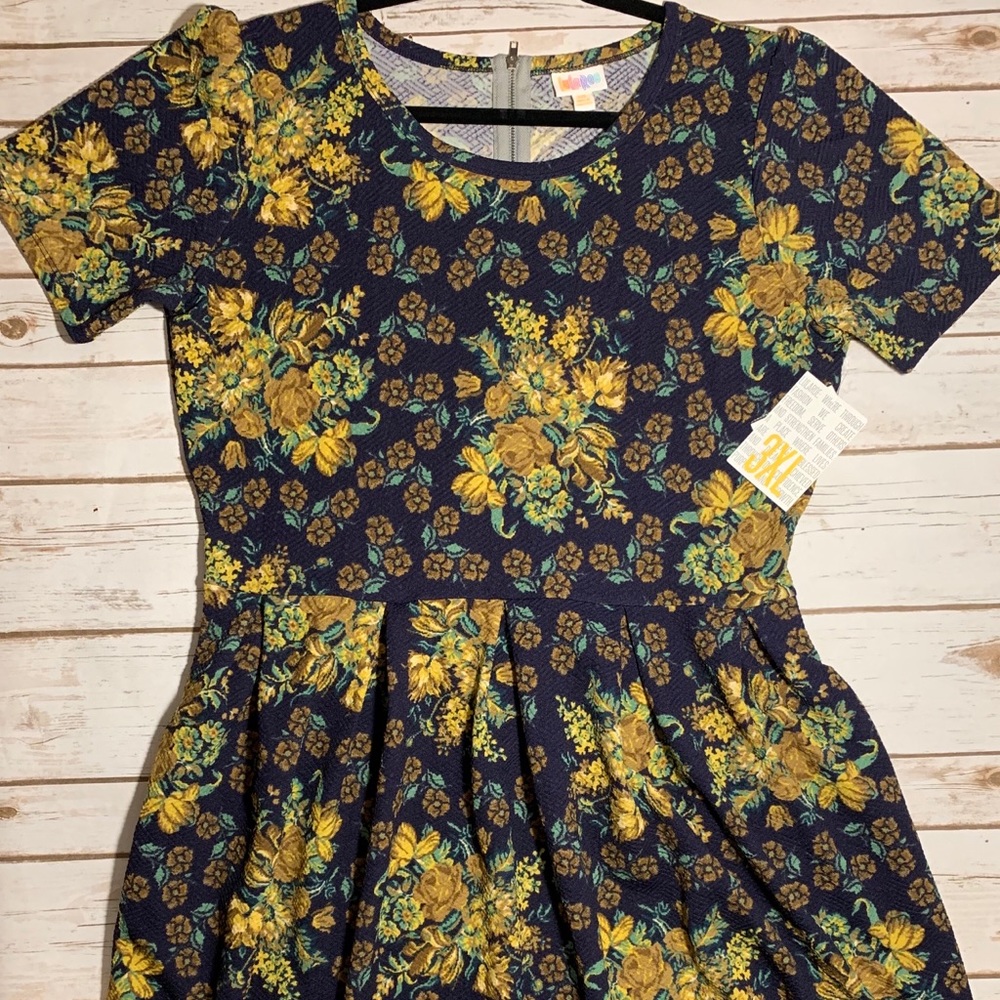 NWT LuLaRoe Amelia Dress 3XL
